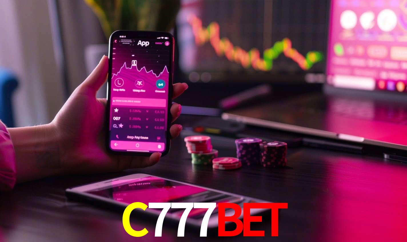 Comparação APP mobile vs versão web da C777BET